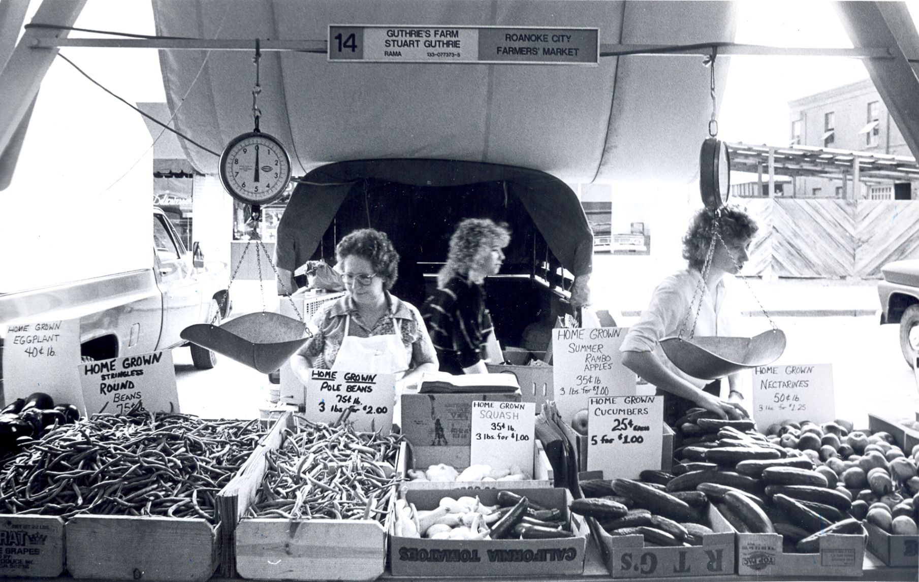 Market customers